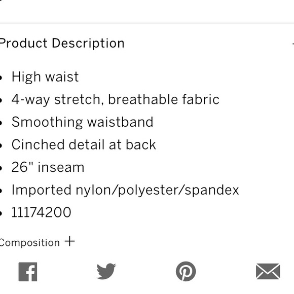 🚫SOLD🚫💗VS PINK BLACK GREY CAMO TIGHT LEGGINGS - Picture 4 of 5